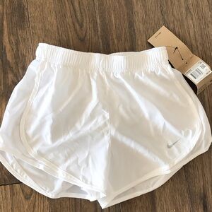 Nike Women's Athletic White Shorts